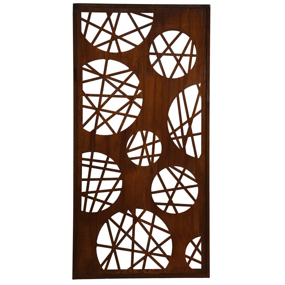 Rost Paravent 1000 x 2000 mm Dots & Stripes 2