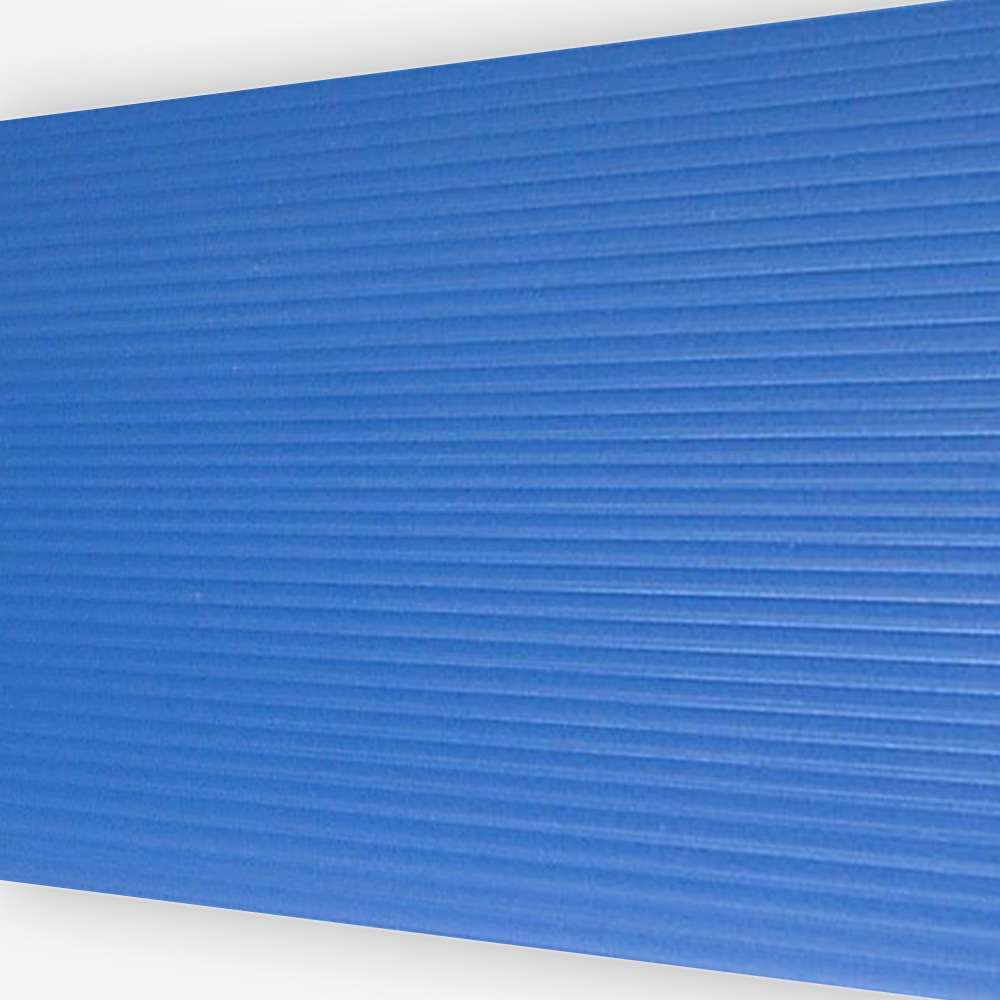 Der stabile Sichtschutzstreifen 190 x 2550 mm, Enzianblau