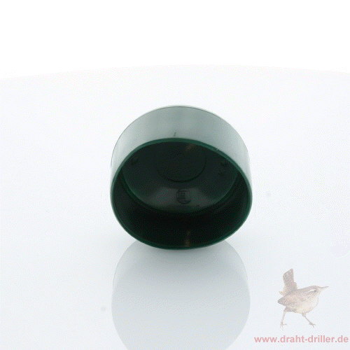 Abdeckkappe grün Ø 48 mm Kunststoff