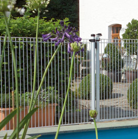 DINO Pool, Gitter 1200 x 0926 mm, weiß(9016)