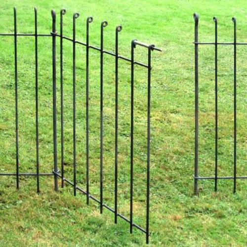 Steckzaun anneau 1450 x 1080 mm Tür blank