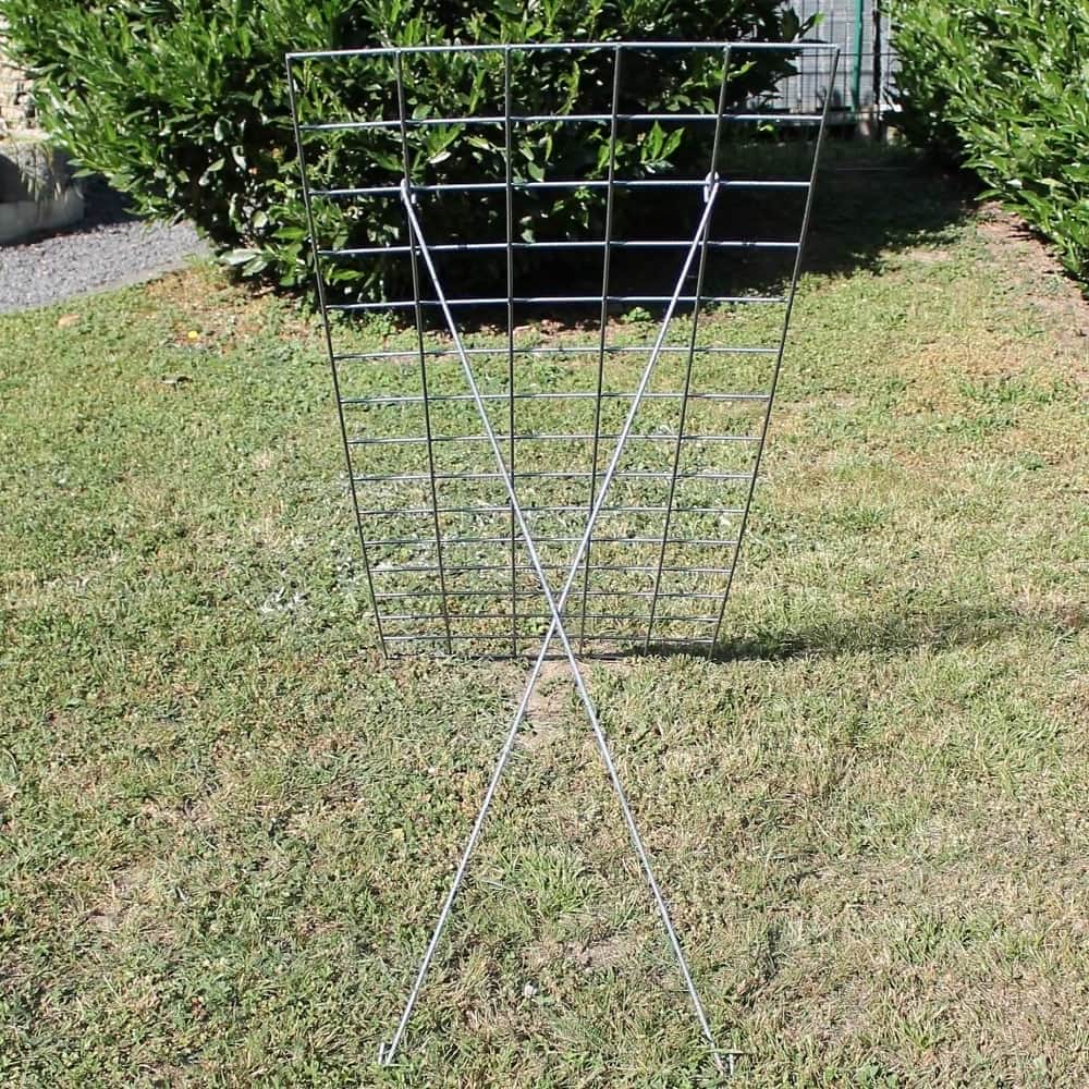 Gurkengitter 1500 x 500 mm Zink-Aluminium