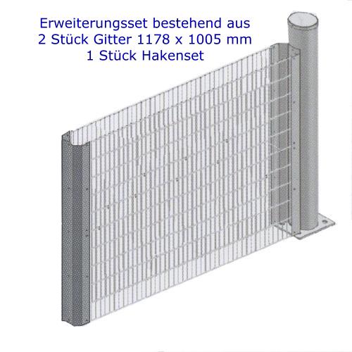 Columella Mauer 1360 x 1005 x 120 mm Erweiterungsset