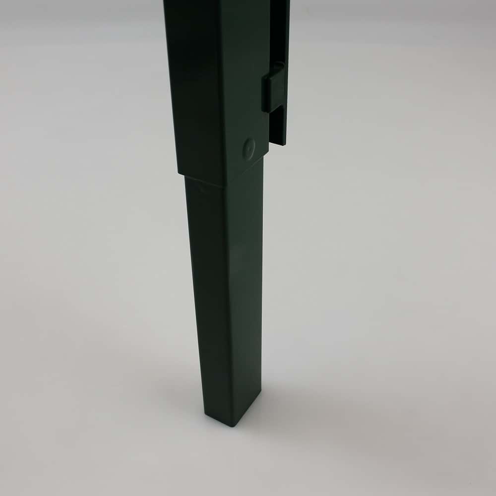 Zaunerhöhung 400 mm Pfostenverlängerung HS grün