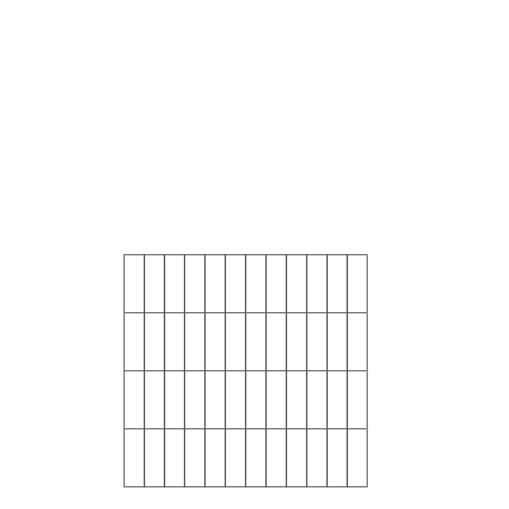 Hecke am laufenden Meter® Verlängerung 1200 x 1000 mm