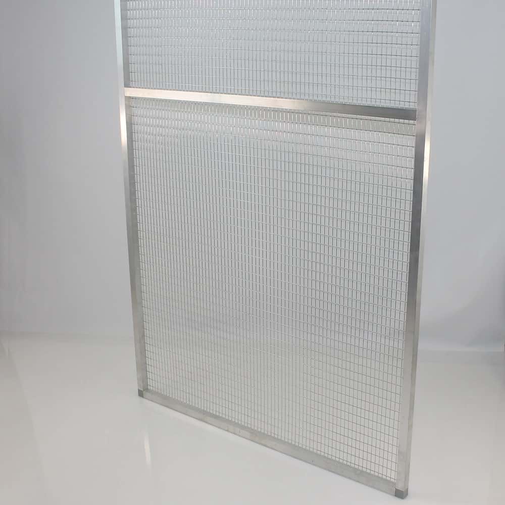 ALU Bausatz Voliere - Seitenteil - 1010 x 2000 mm