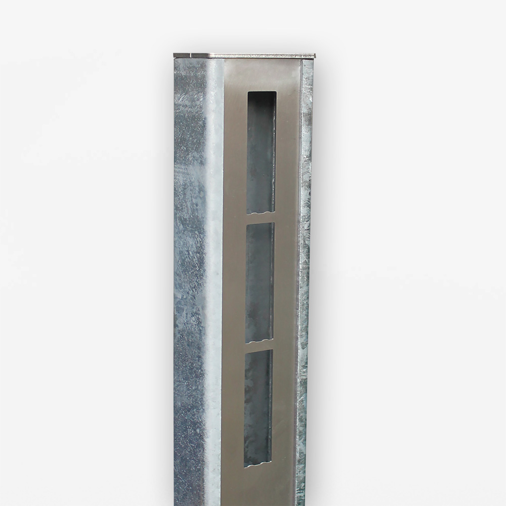 Pfosten 1800 mm verzinkt Anfang