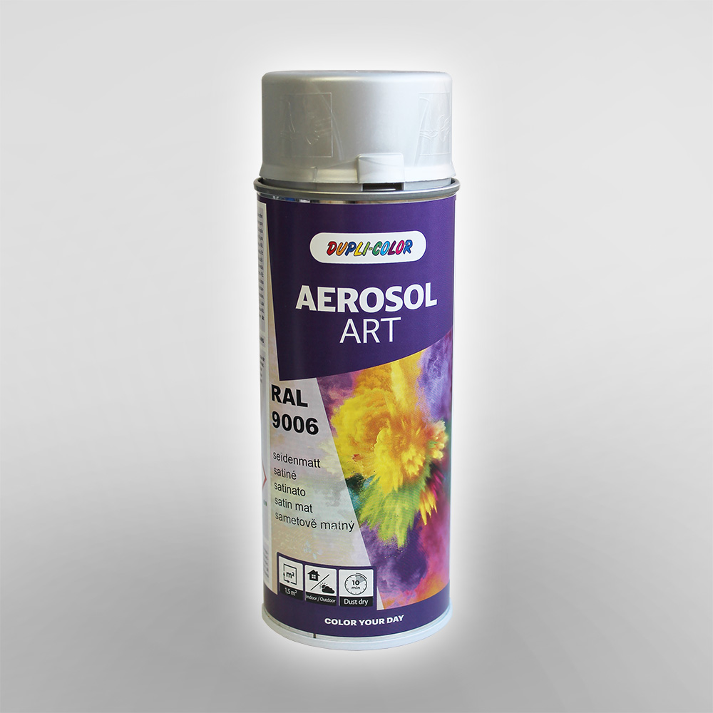 Farbspray 400 ml, RAL9006 weissaluminium