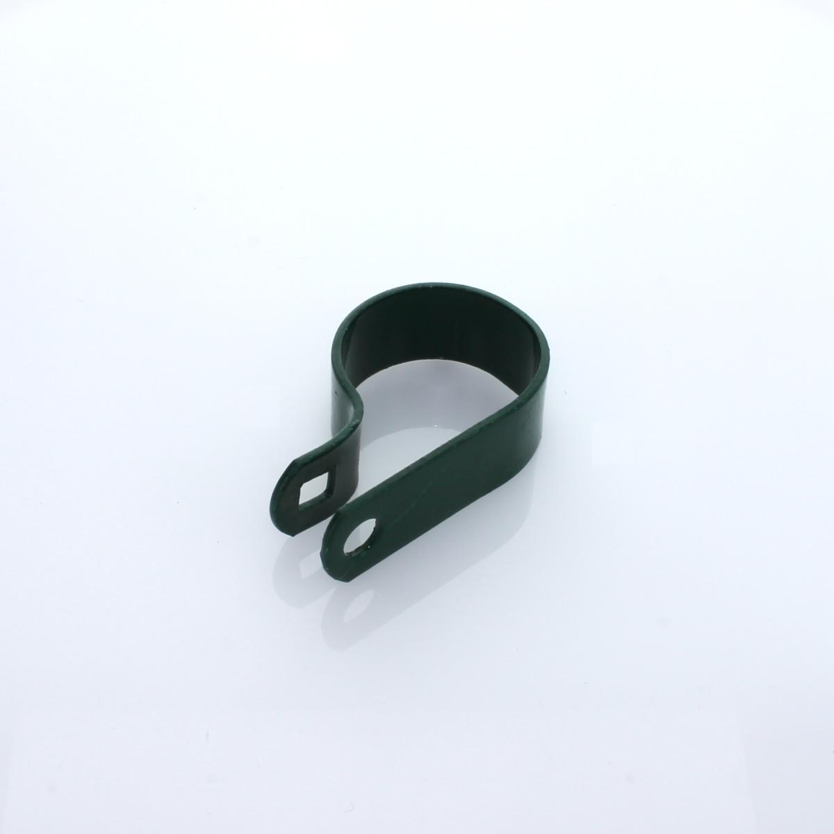 Schelle Ø 042 mm grün einseitig