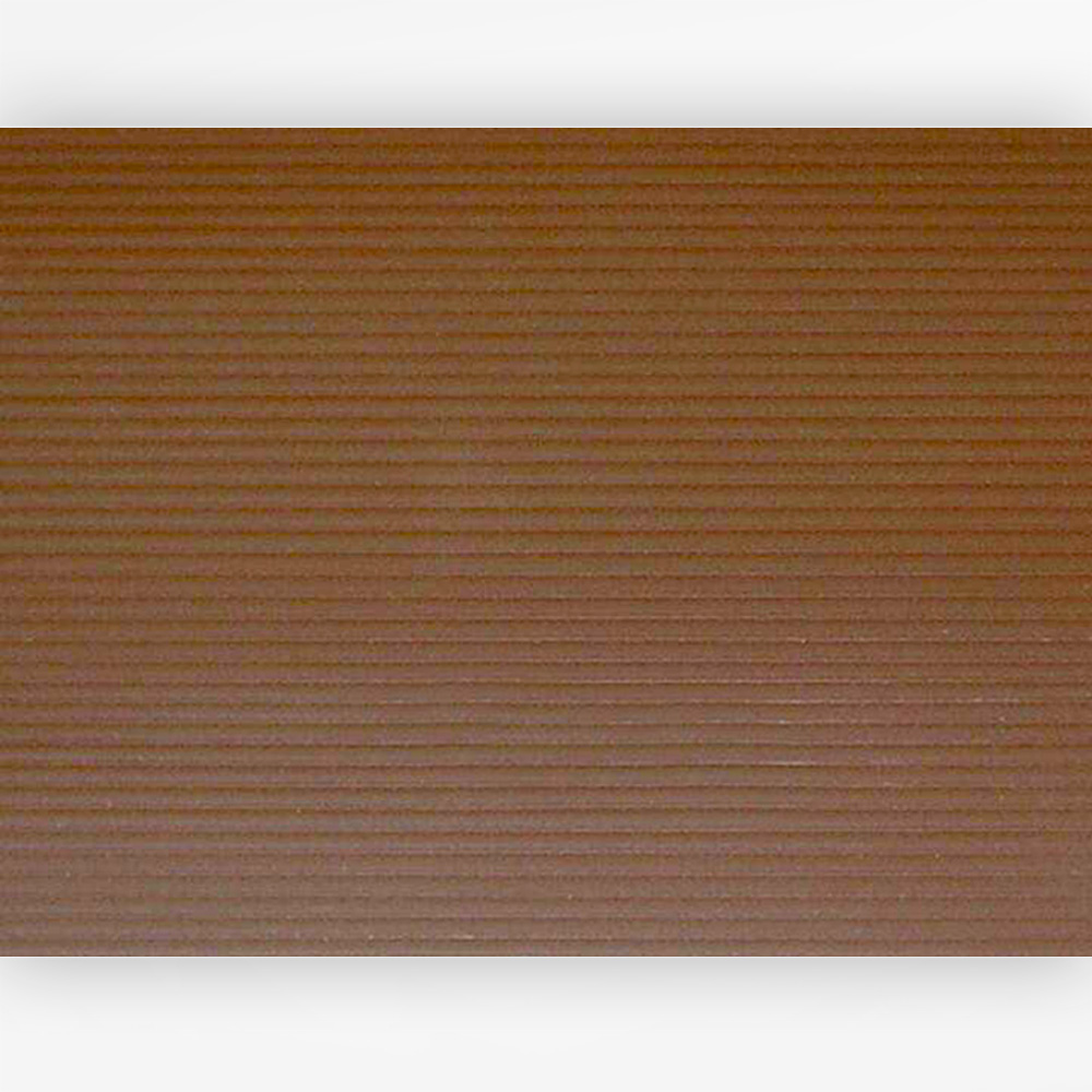 Der stabile Sichtschutzstreifen 190 x 2550 mm, Nußbraun