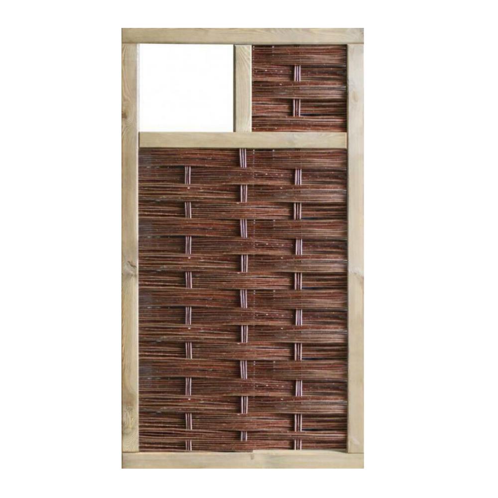 Weidenzaun Labo Element 1800 x 0940 mm 1 Fenster oben/unten