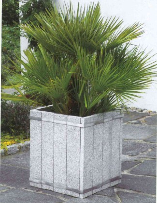 Hochbeet Granit Quadrat 0520 x 0520 x 600 mm
