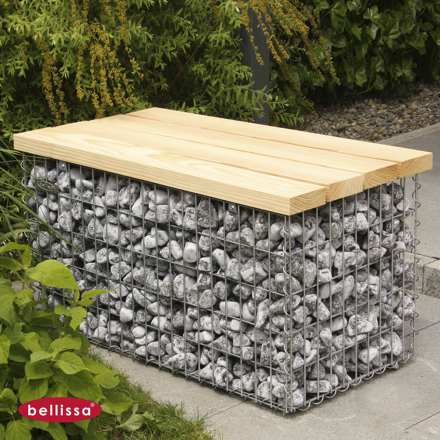 Gabionenbank 1050 x 540 x 550 mm