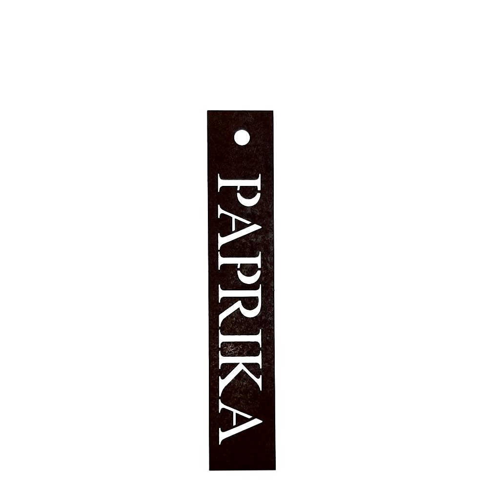 Rost Gemüseschild Paprika