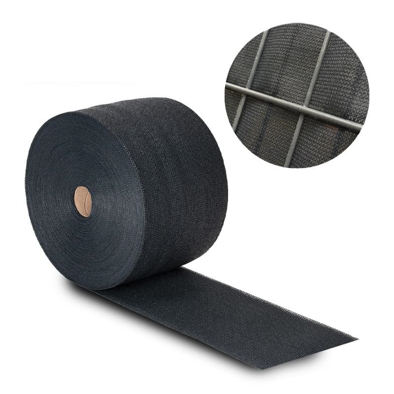 Textil Sichtschutzstreifen 190 mm - 70 m, anthrazitgrau