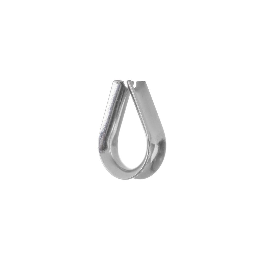 Stahlseil Kausche 4 mm Edelstahl