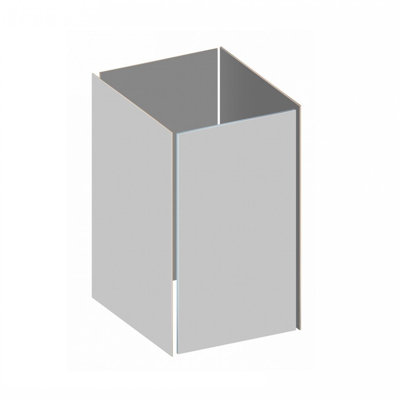 Müllbox Binto Verkleidung HPL Grundelement