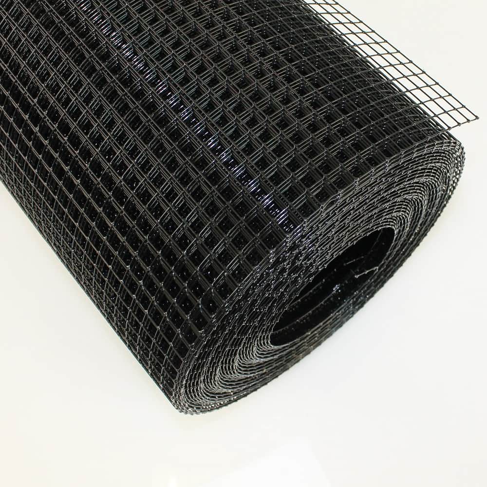 Volierendraht 12,7x12,7x1,00x1020 mm schwarz
