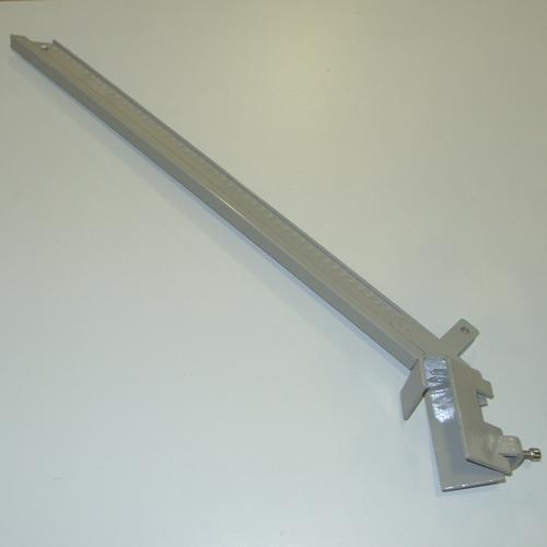 elkosta Stacheldrahthalter DP72 540 mm grau Mitte - Innen