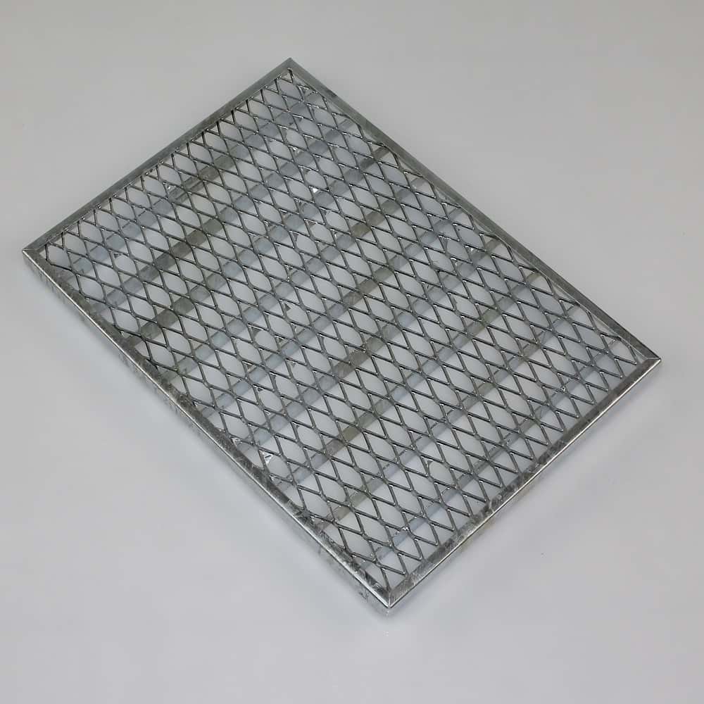 Lichtschachtgitter 0500 x 0350 x 22 mm begehbar