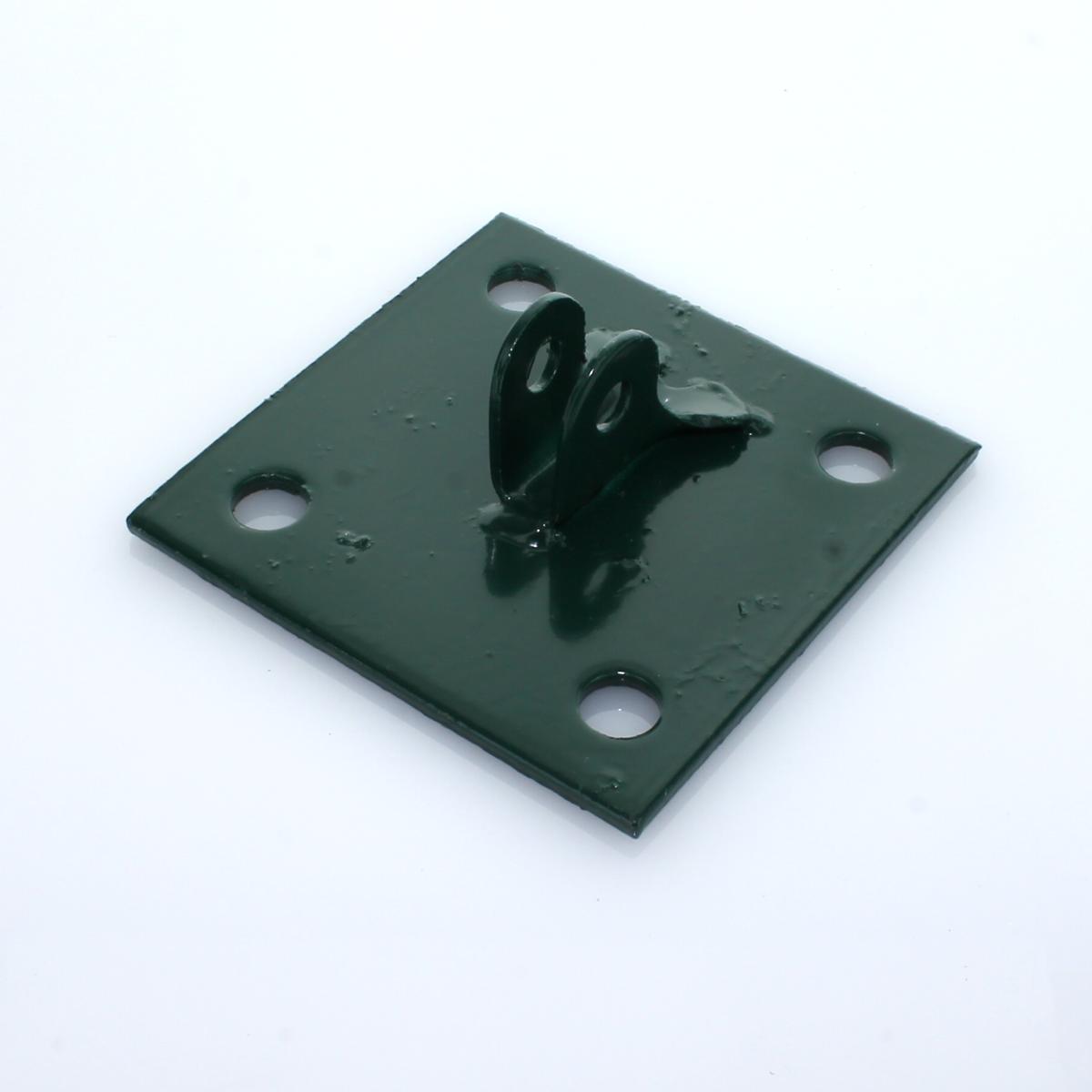 Bodenplatte grün 100x100x4,0mm für Streben
