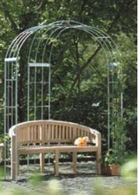 Pavillon 1750x1750 mm, 3 Seitenteile verzinkt