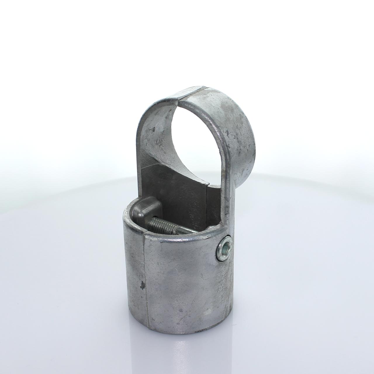 Barriere Gelenkschelle 60 mm 2-tlg. Aluminium