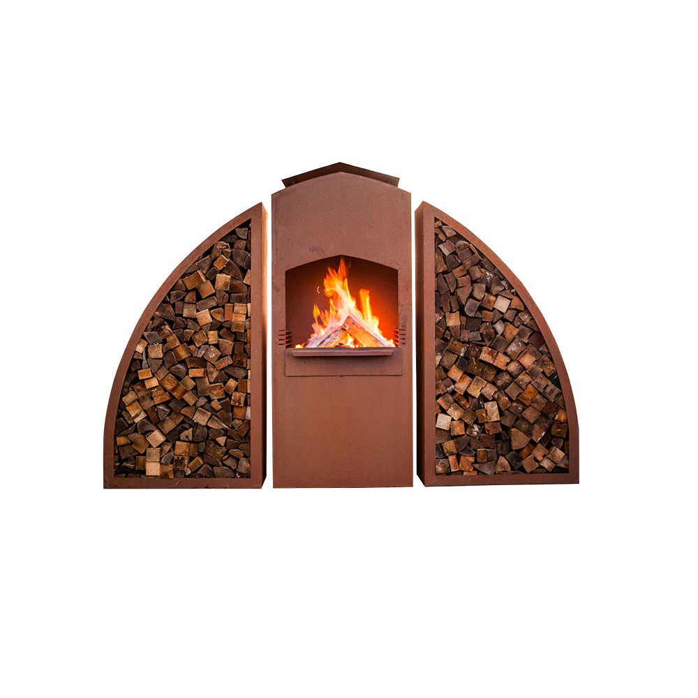 Gartengrill Meridian 3-teilig