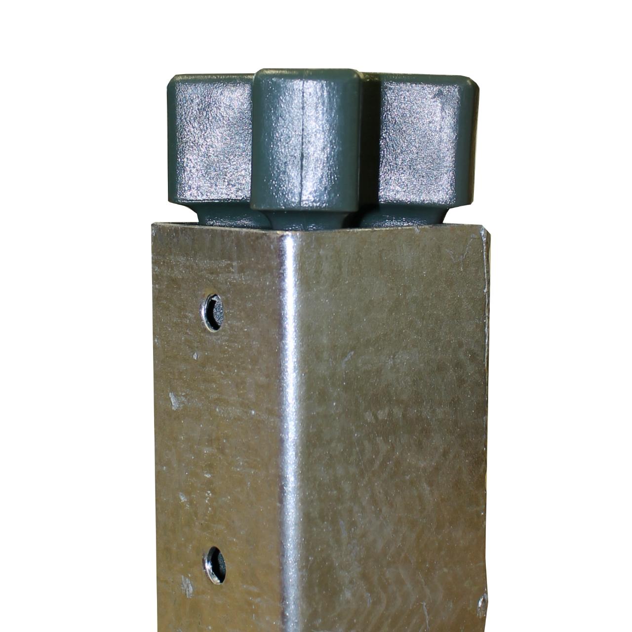 Einschlaghilfe Bodenhülse 71x71 mm und Ø 81 mm