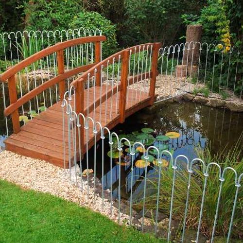Steckzaun light verzinkt 0550 mm Gitter