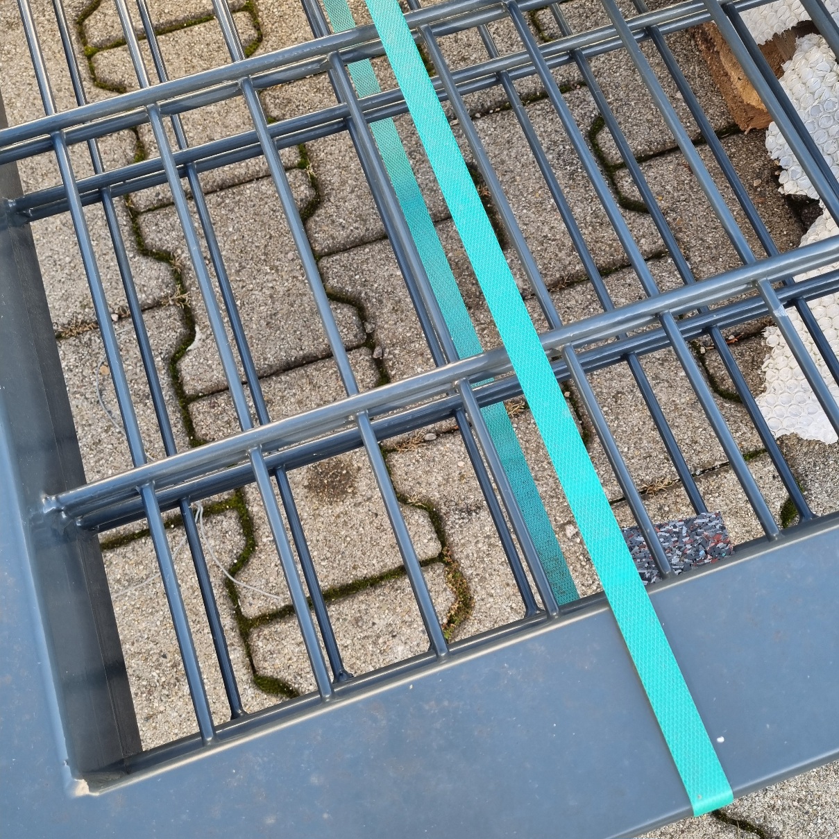 Toranlage Industrietor 5000x1000 mm Anthrazitgrau