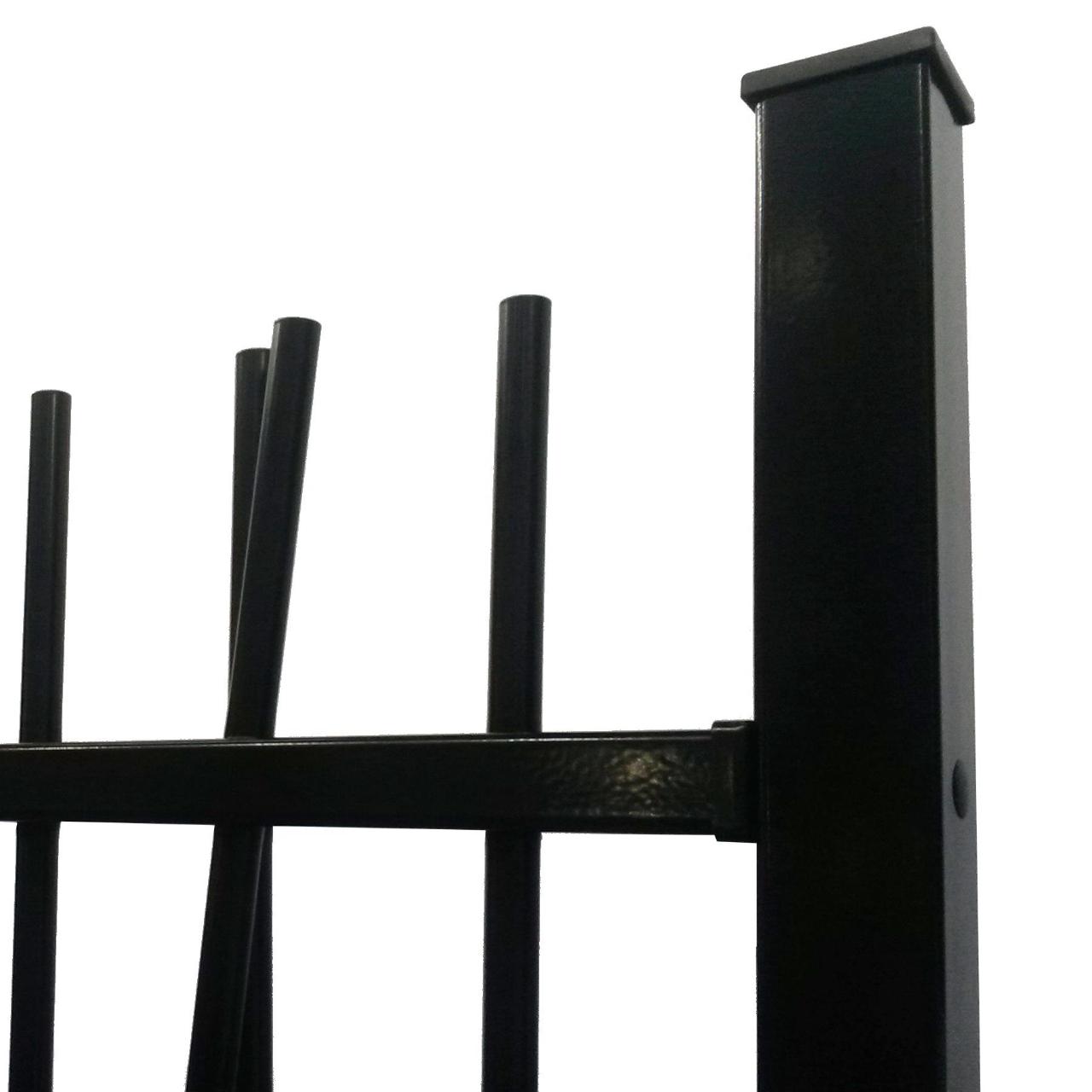 Frontgitter 1800 mm Jungle Pfosten Anfang/End beschichtet