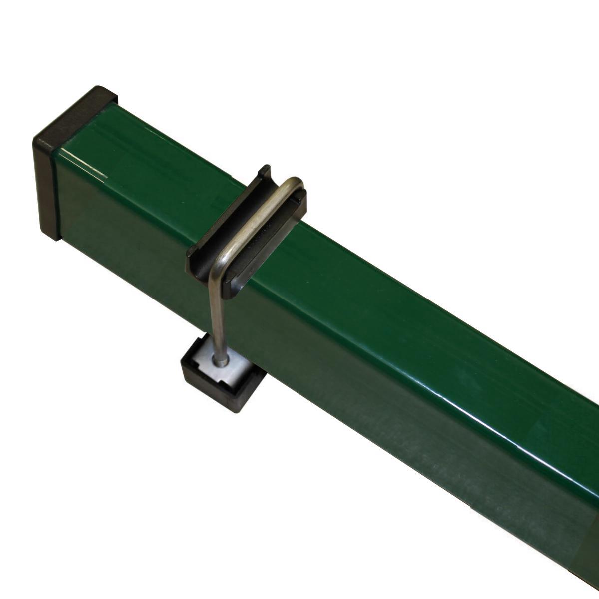 Sickenzaun Höhe 1030 mm grün, Zaunpfosten Typ Pallas Mitte