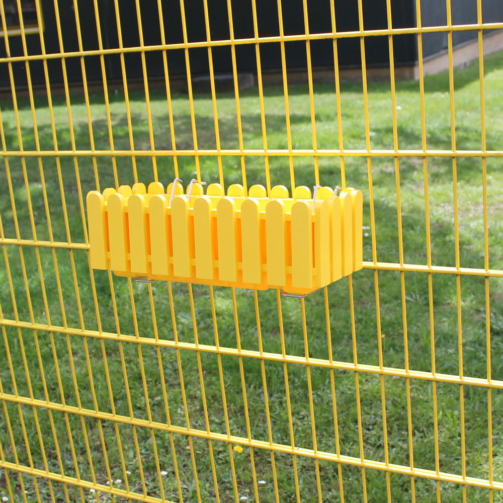 Blumenkastenhalter für Doppelstabmatten