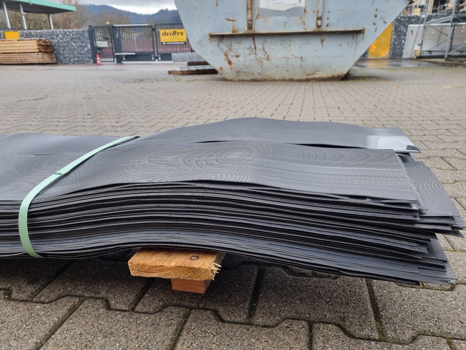 Sichtschutz Polyprophylen Anthrazitgrau B-WARE 160 St.