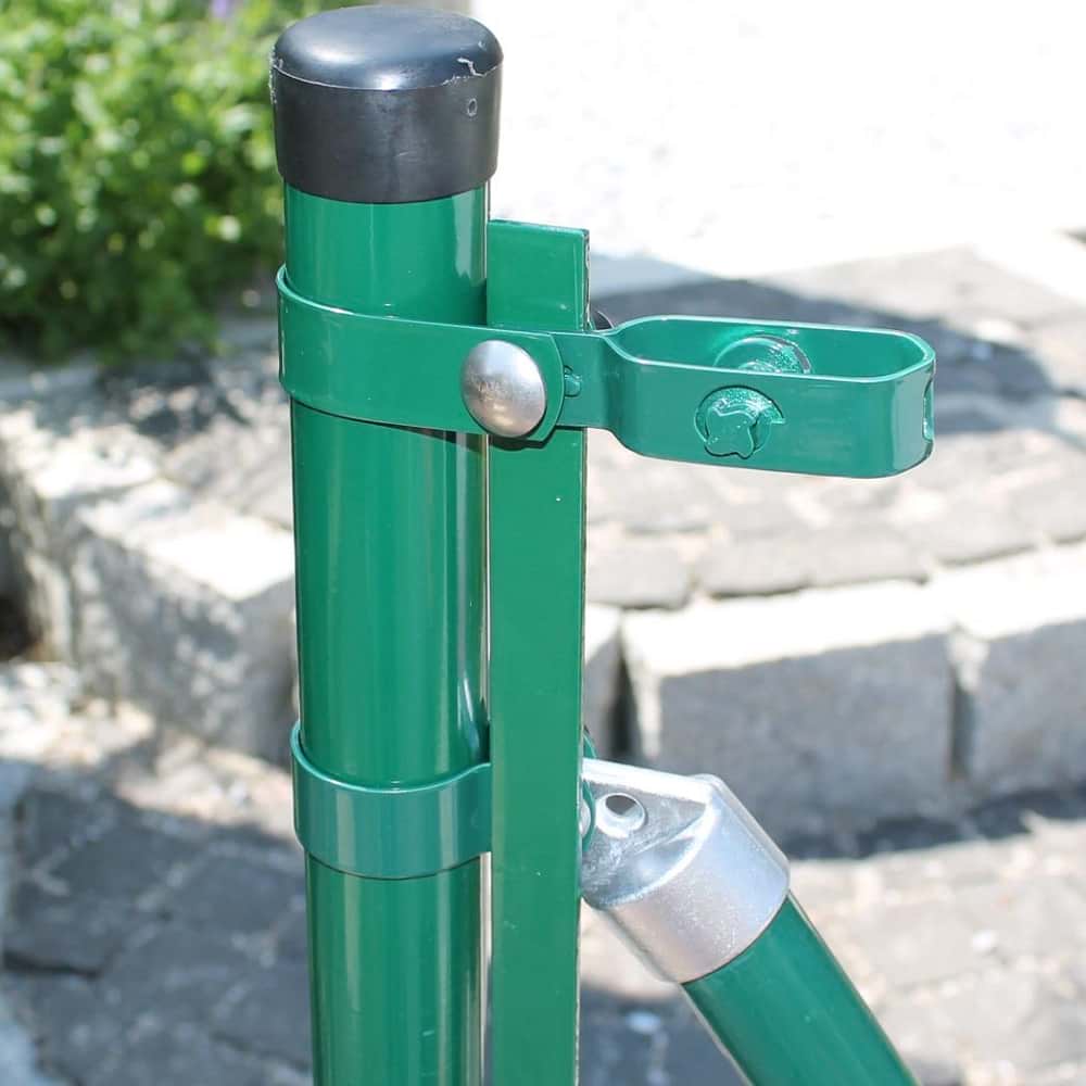 Zaunanschluss 1000mm für Pfosten Ø 42mm, Strebe Ø 34mm