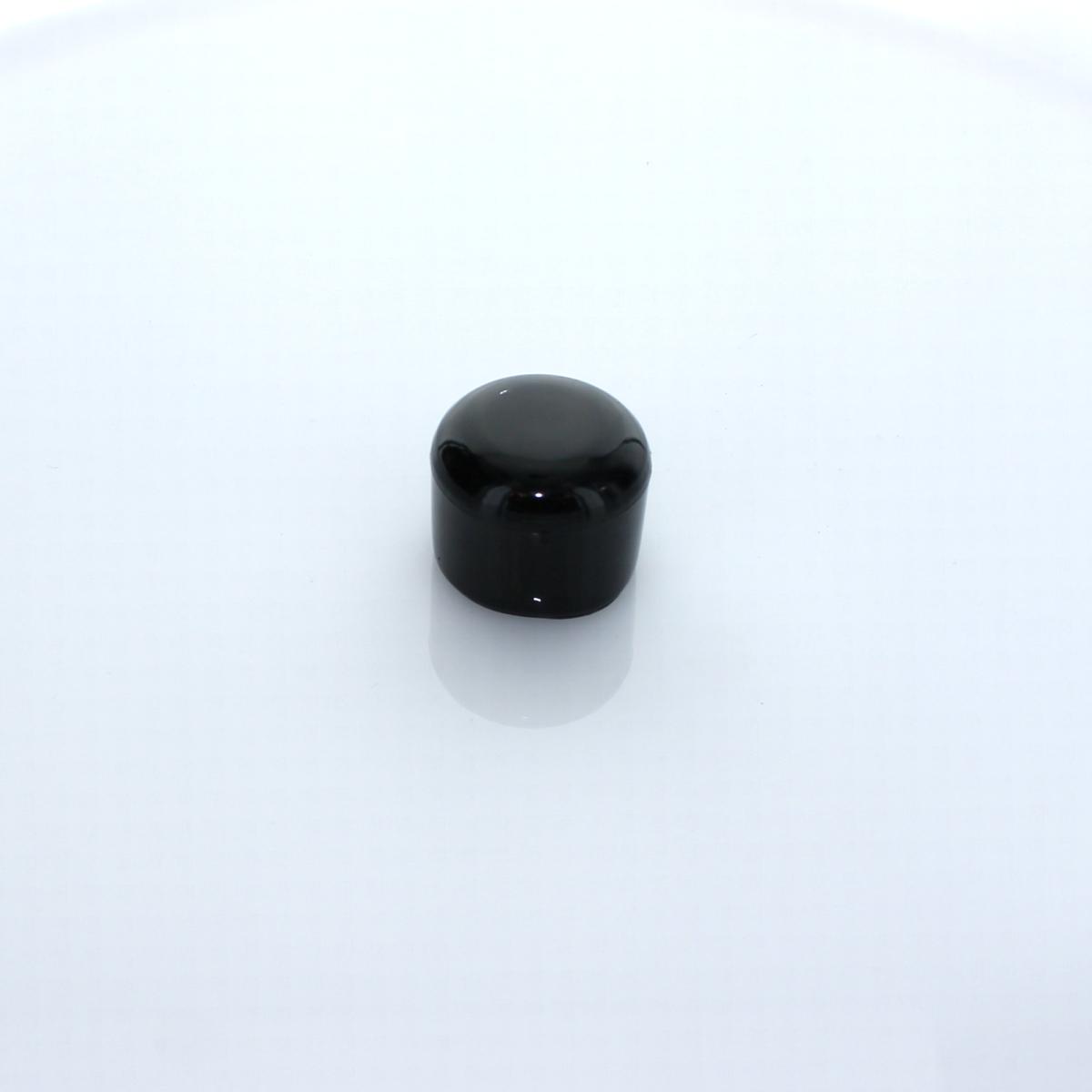 Abdeckkappe schwarz Ø 34 mm Kunststoff