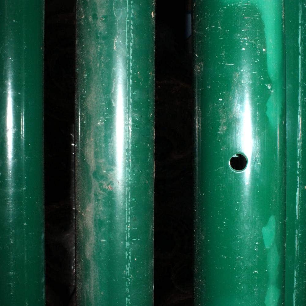 Rundrohre 2750 mm Ø 48 mm grün