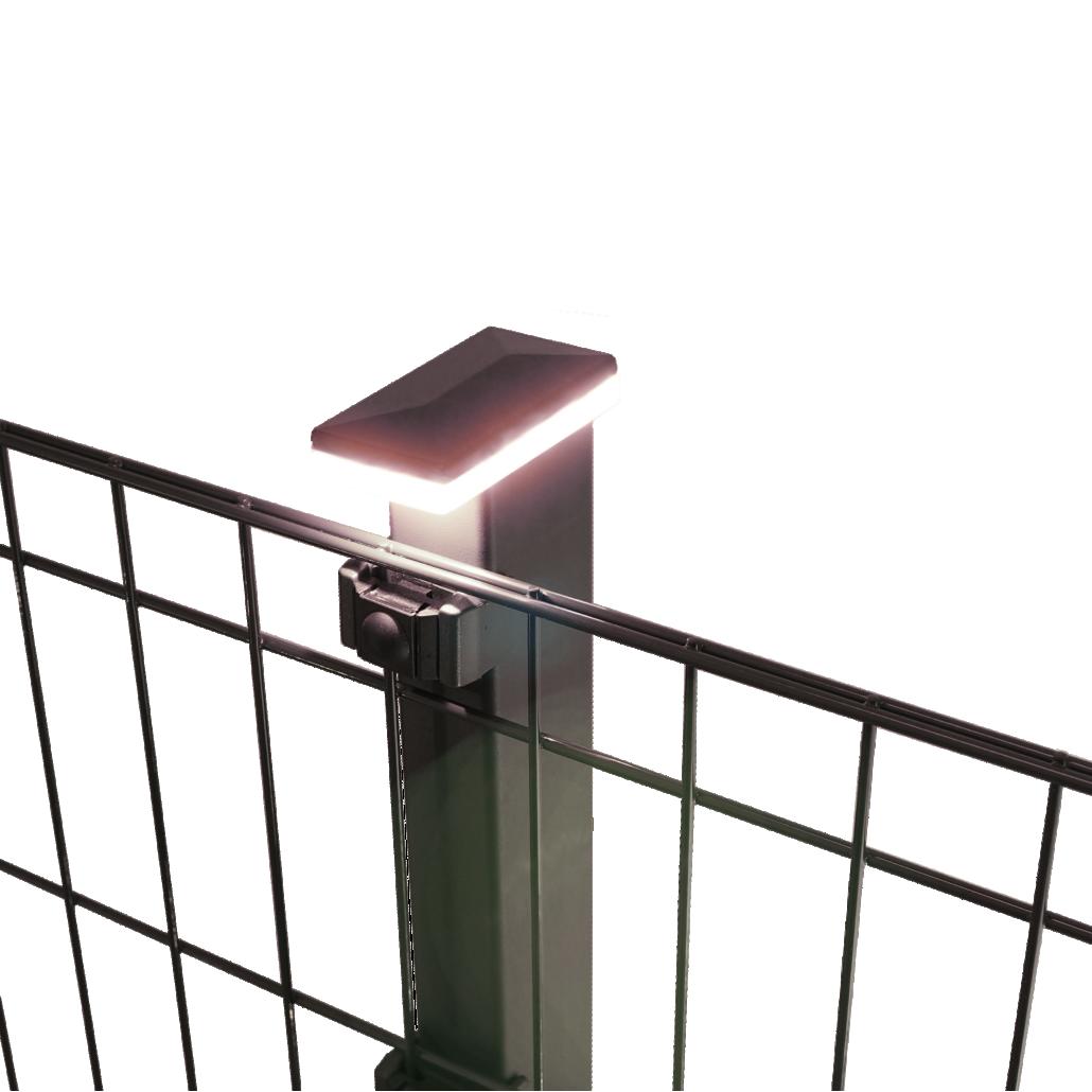 Beleuchtung Abdeckkappe 060x040 mm anthrazitgrau