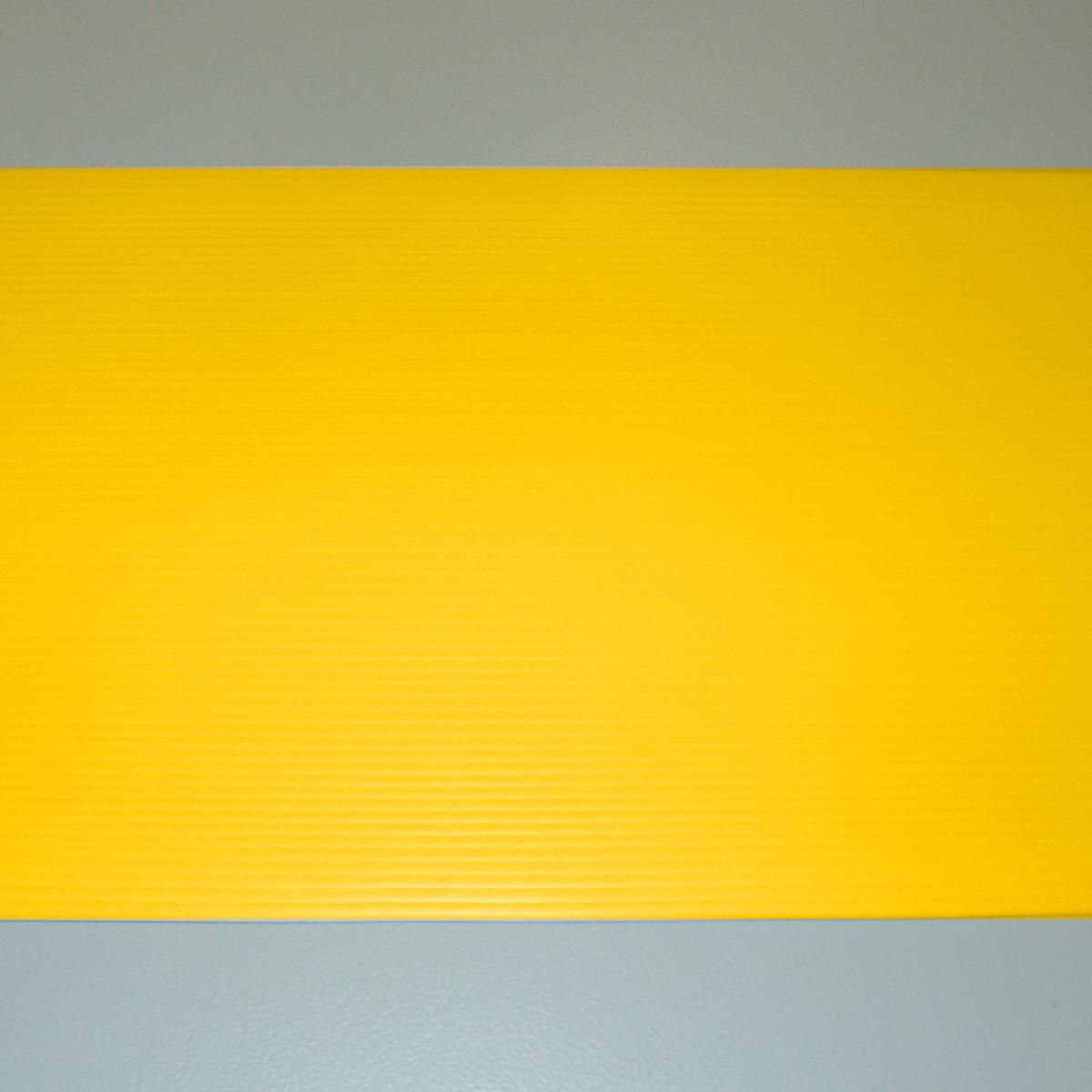 Der stabile Sichtschutzstreifen 190 x 2520 mm, Verkehrsgelb