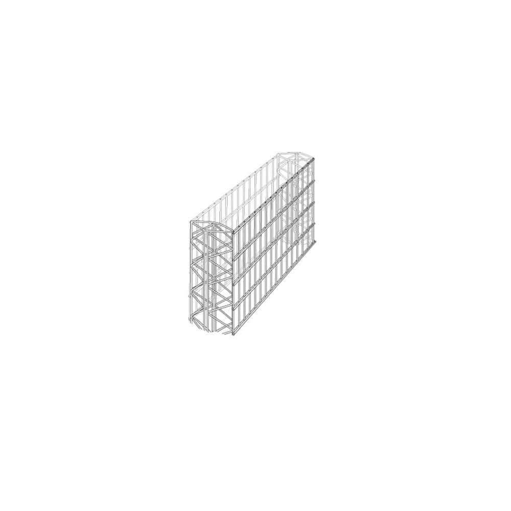 Wandsystem 230 mm Pergone® - 0600 mm Grundelement verzinkt