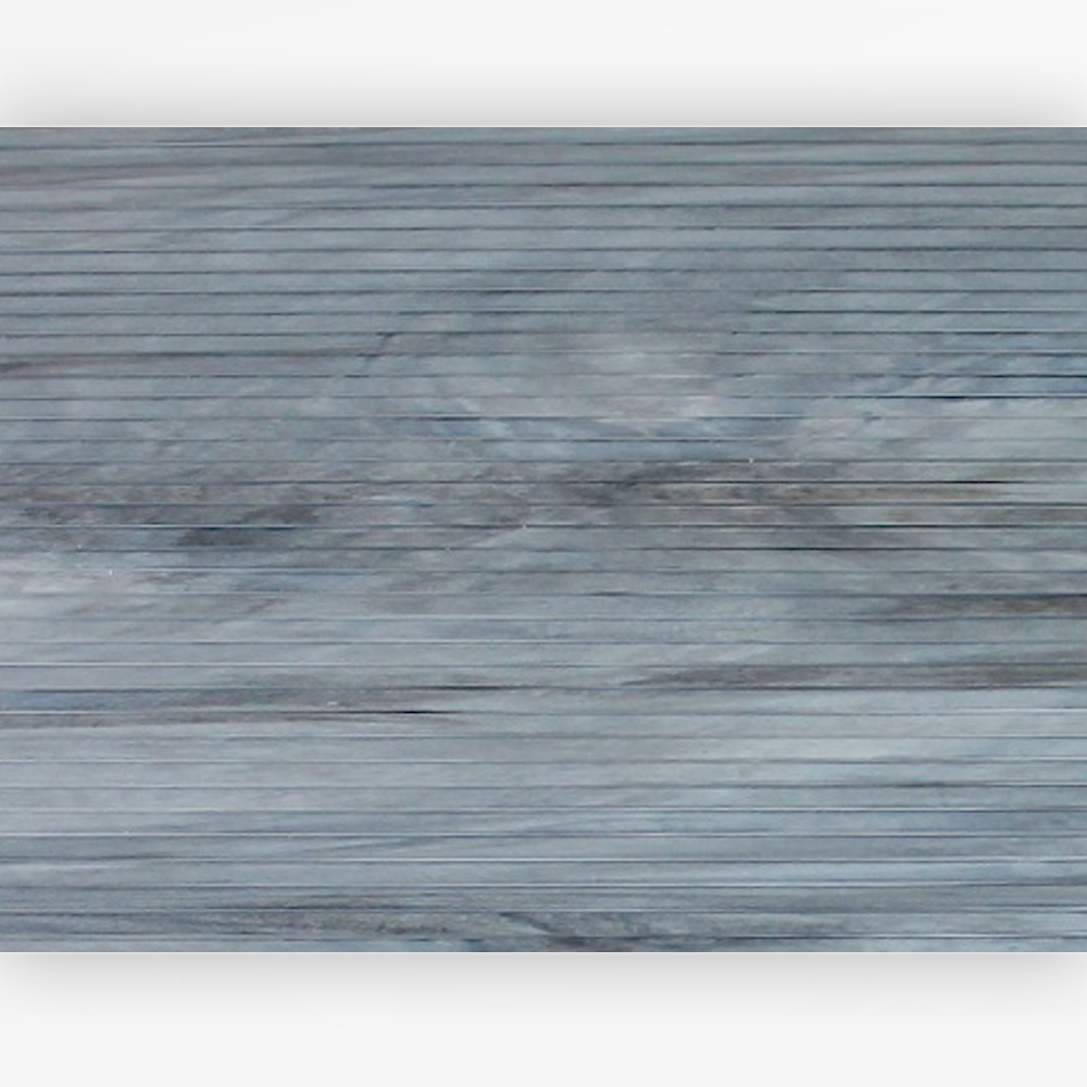 Der stabile Sichtschutzstreifen 190 x 2520 mm, Holzoptik Eiche-grau