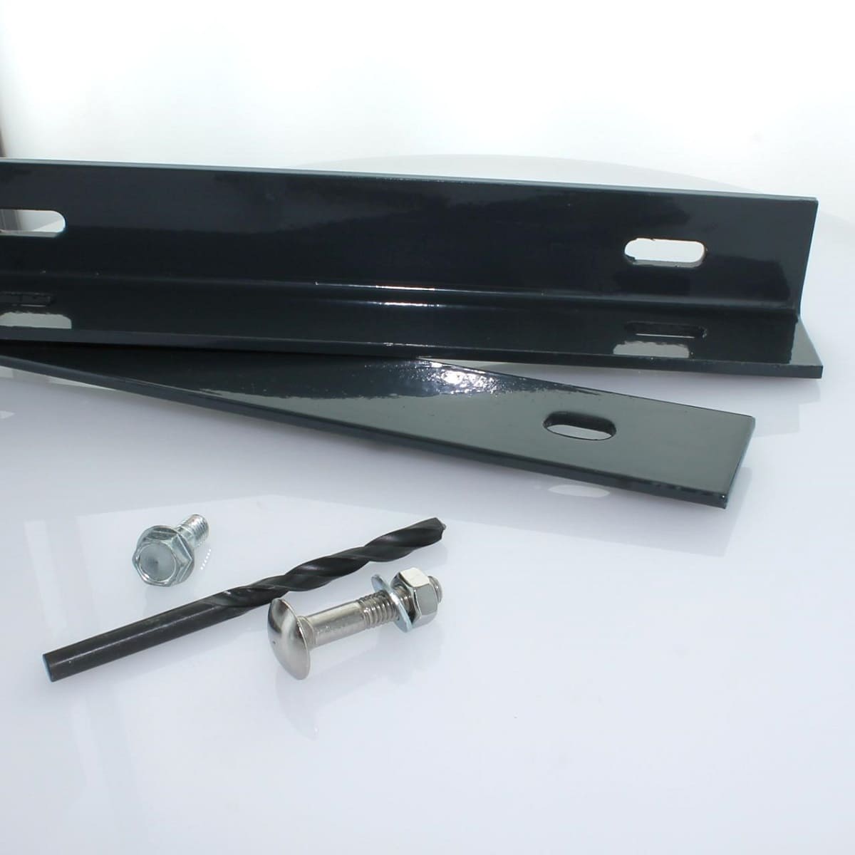 Zaunanschlussschiene 1430 mm anthrazit