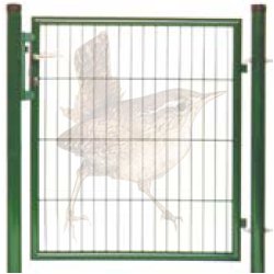 DINO Höhe 1500mm, Tor Basic 1-flgl. 1000mm, anthrazit