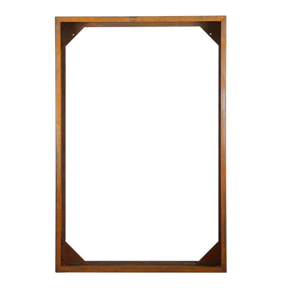 Kaminholzregal Corten 1800 x 1200 x 340 mm