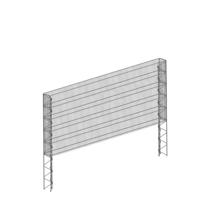 Gabionenwand 160 mm - 1,00 m Grundelement verzinkt