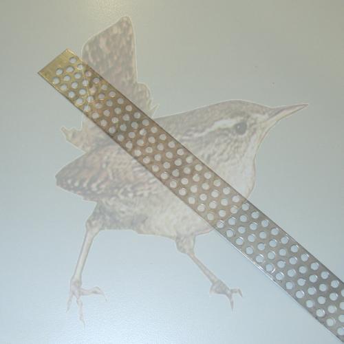 Zenturo® Perfo Strips 050 mm x 2000 mm Edelstahl