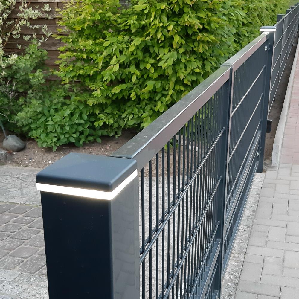 Beleuchtung Abdeckkappe 200x200 mm anthrazitgrau