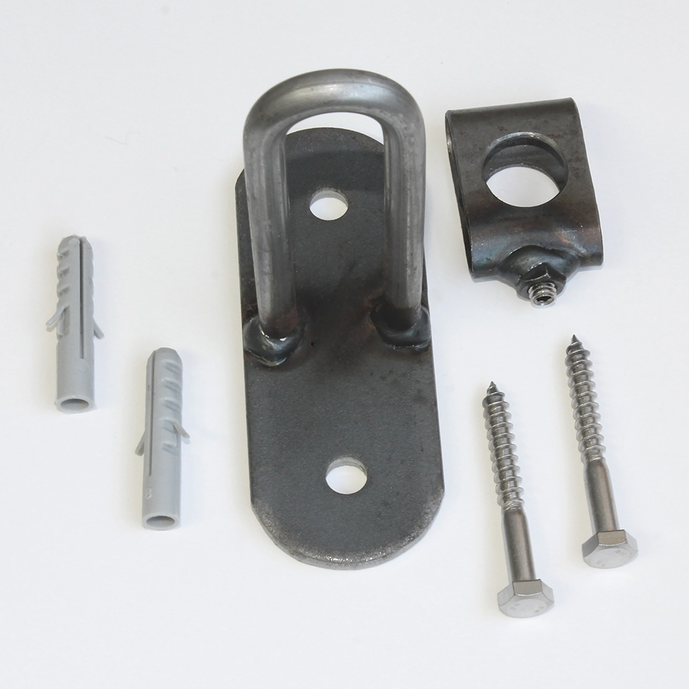 Wandhalter mit Klemmführung Anneau/Anno blank Wandhalter mit Klemmführung Anneau/Anno blank