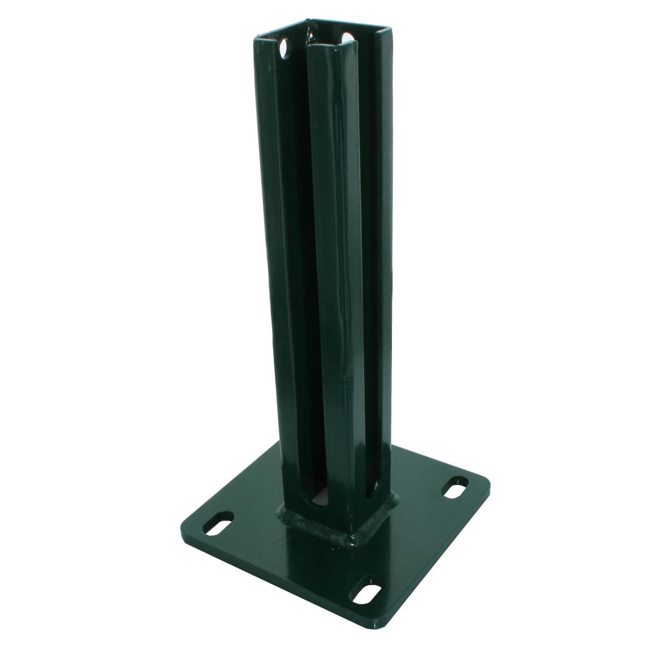 Bodenplatte für Torpfosten 60 x 60 mm grün MEDIUM